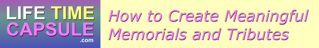 LifeTimeCapsule.com website header image